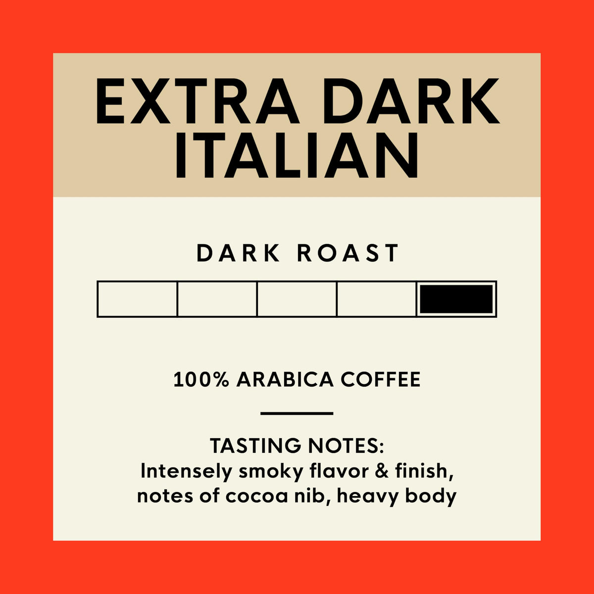 San Francisco Bay Coffee - Extra Dark Italian Roast, Whole Bean, 2 lb