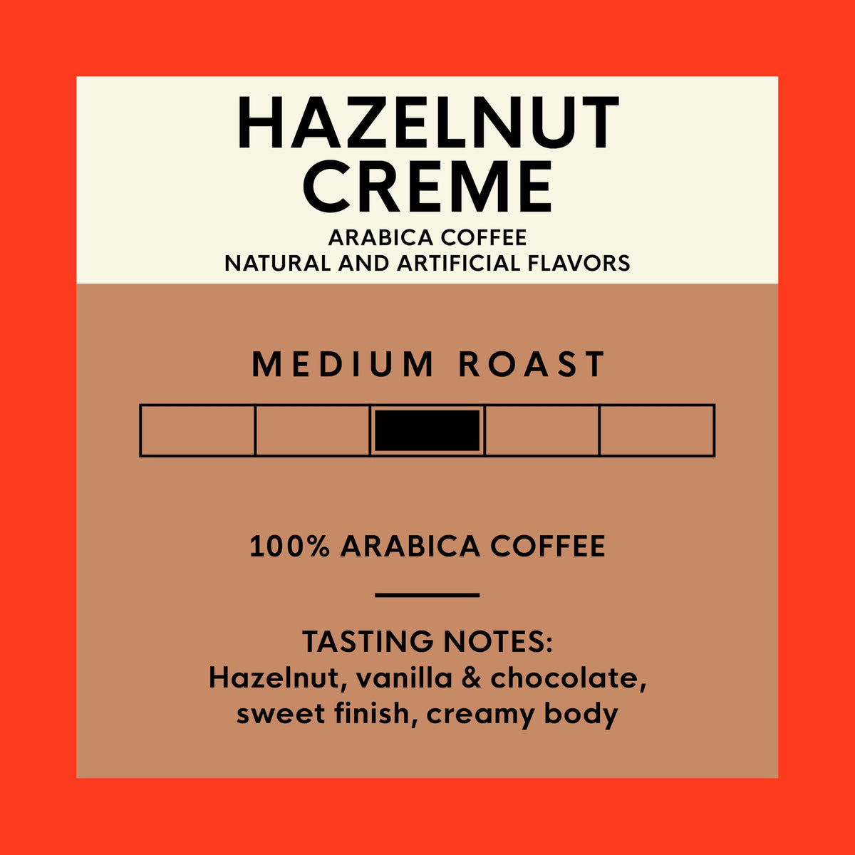 San Francisco Bay Hazelnut Creme Coffee - Flavored Medium Roast Whole Bean (2 lb)