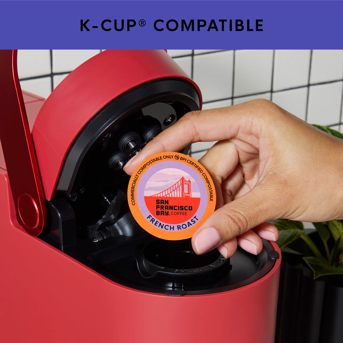 San Francisco Bay Dark Roast K-Cup Pods Variety Pack – 40 ct (Fog Chaser, Espresso Roast, French Roast, Extra Dark Italian) | Compostable
