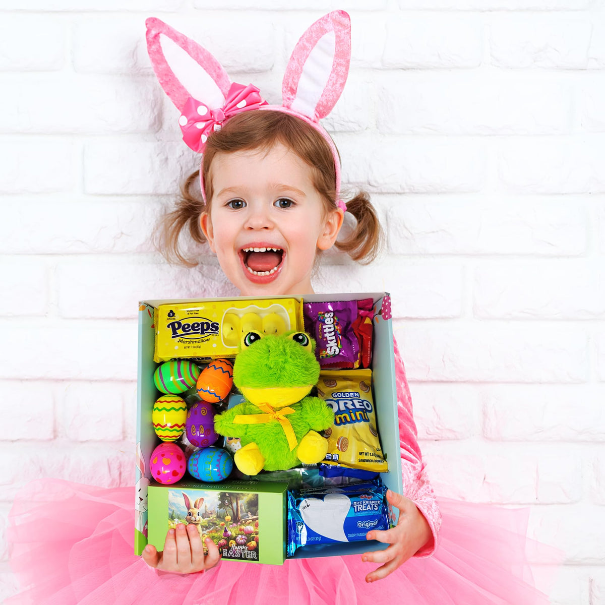 Prefilled Easter Basket for Kids – Toys & Activities Gift Box | Santa Claus Writes