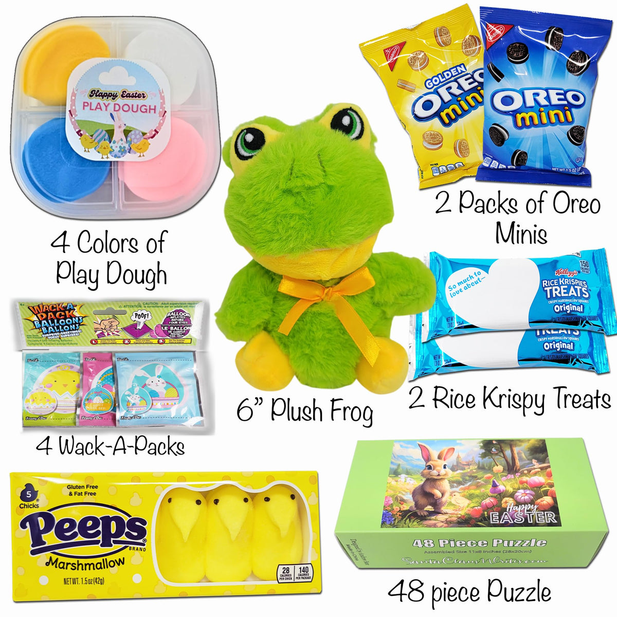 Prefilled Easter Basket for Kids – Toys & Activities Gift Box | Santa Claus Writes