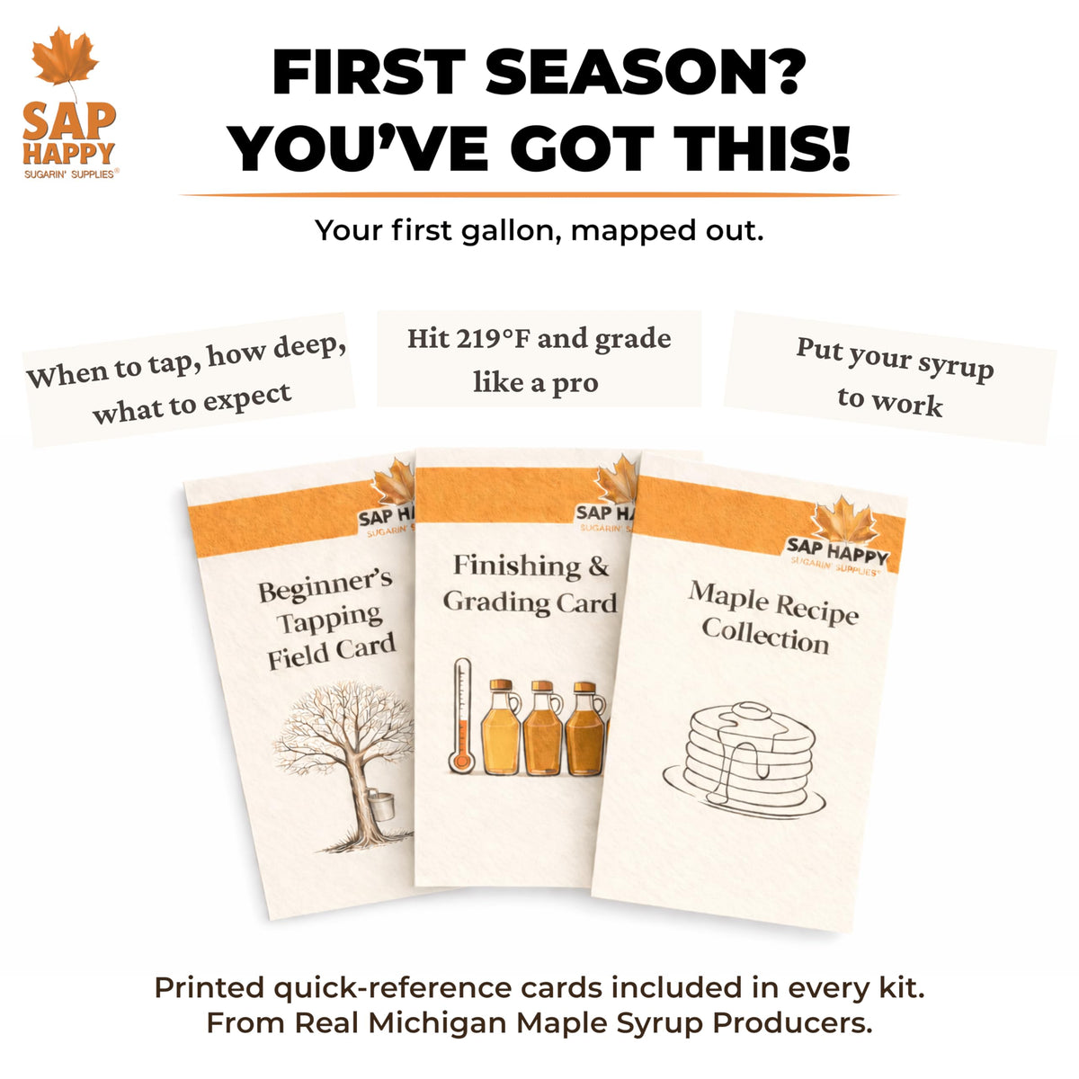 Maple Syrup Tapping Kit | SAP HAPPY SUGARIN SUPPLIES