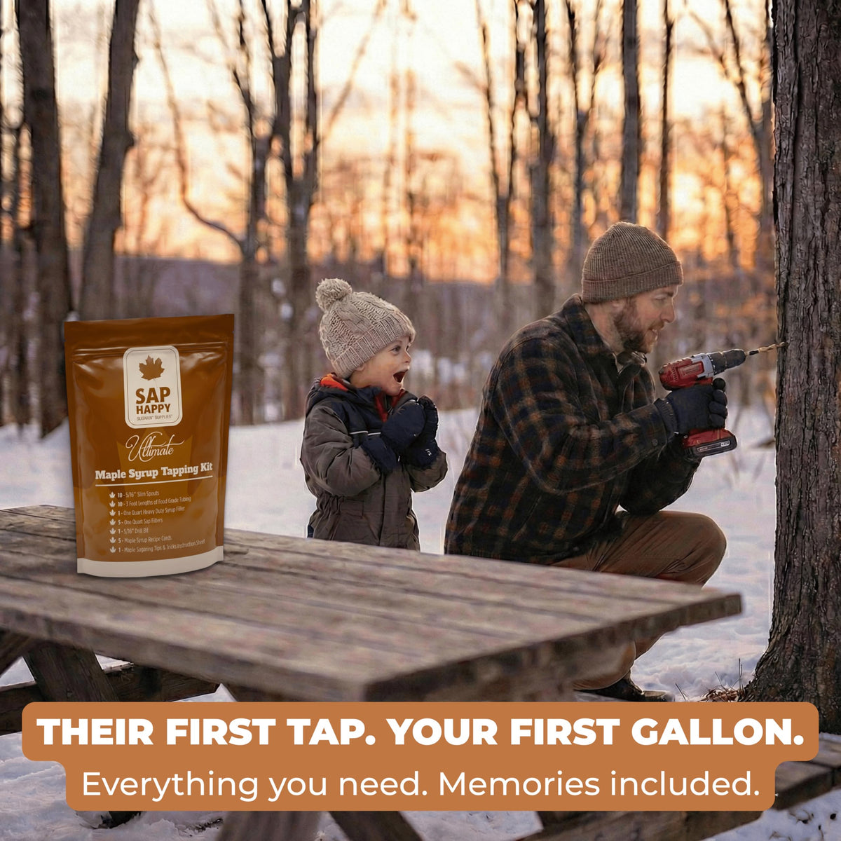 Maple Syrup Tapping Kit | SAP HAPPY SUGARIN SUPPLIES