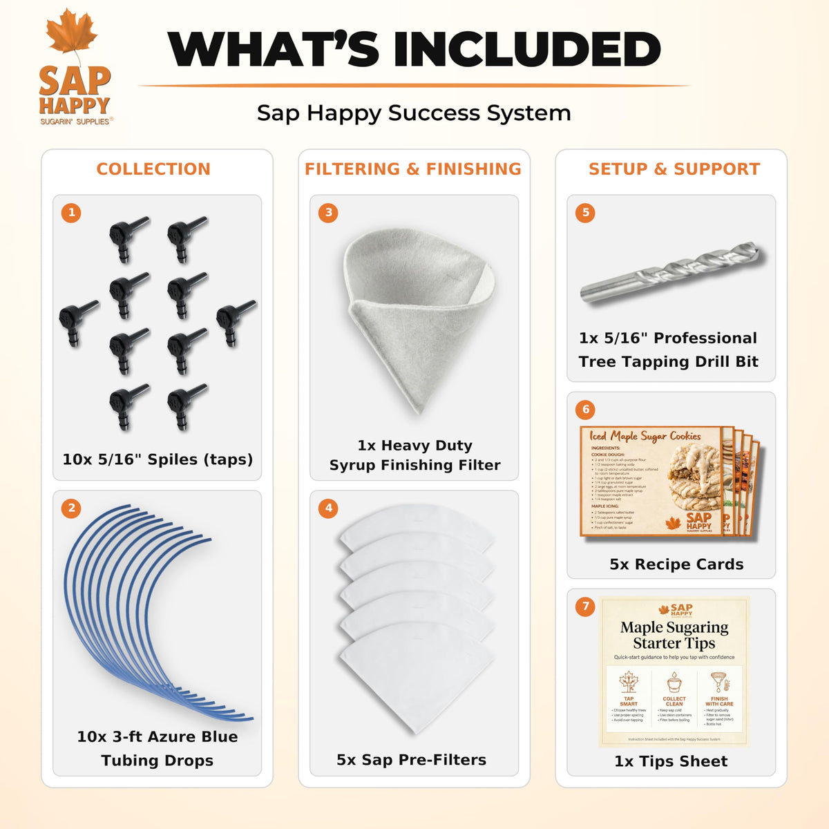 Maple Syrup Tapping Kit | SAP HAPPY SUGARIN SUPPLIES
