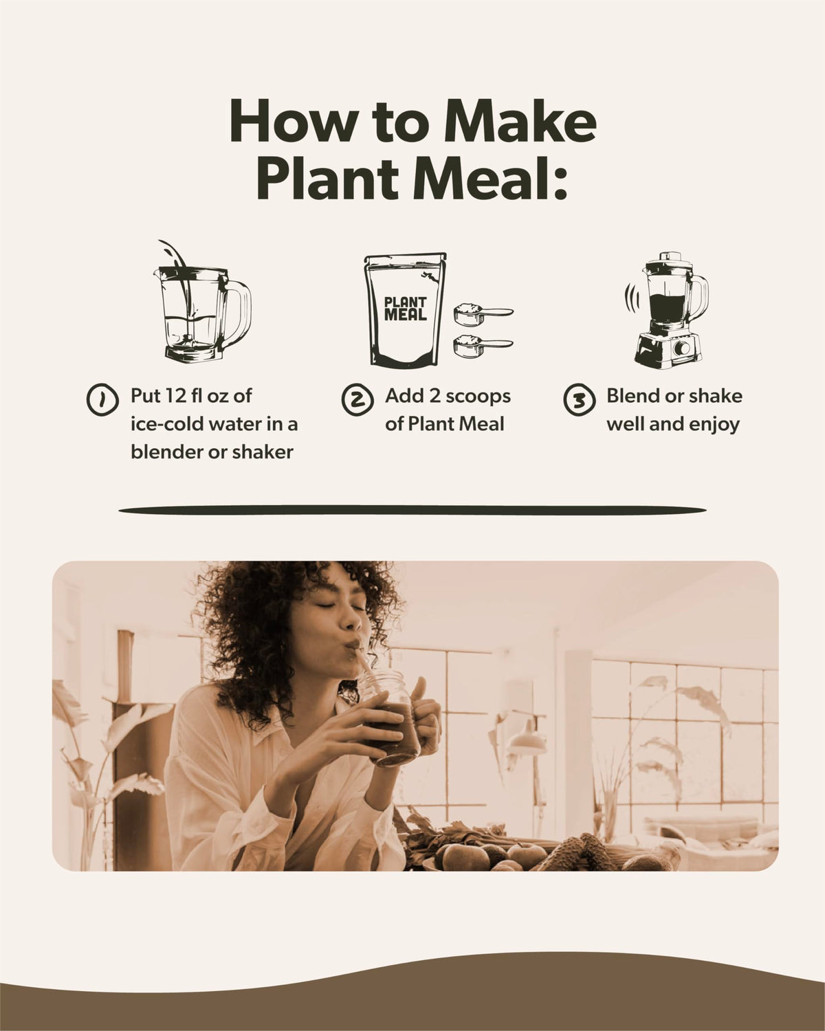 Sapling Plant Meal Replacement Shake - Chocolate | 25g Plant-Based Protein, 76+ Organic Superfoods, 15 Servings