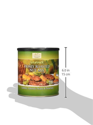 Savanna Orchards Gourmet Honey Roasted Nut Mix with Pistachios – 30 oz