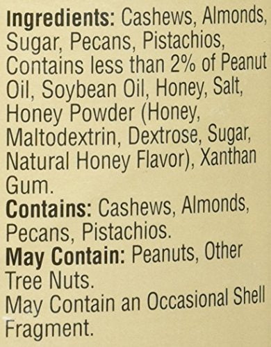 Savanna Orchards Gourmet Honey Roasted Nut Mix with Pistachios – 30 oz