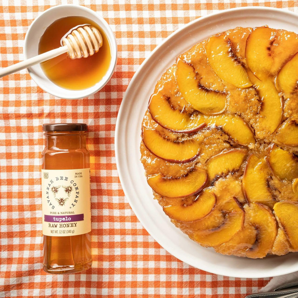 Savannah Bee Company Tupelo Honey — Pure, Raw, Monofloral Tupelo Honey 12 oz