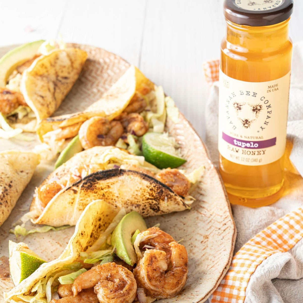 Savannah Bee Company Tupelo Honey — Pure, Raw, Monofloral Tupelo Honey 12 oz