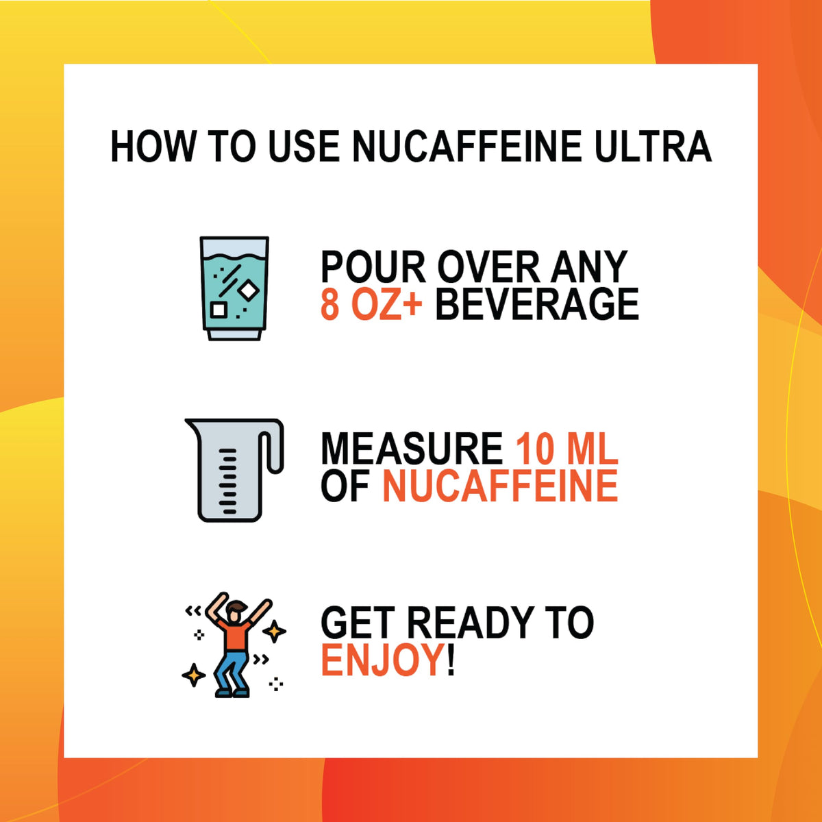 nuCaffeine Ultra by SBH Labs – All-Natural Caffeine + B3 + Electrolytes | 94 Servings + To-Go Tube