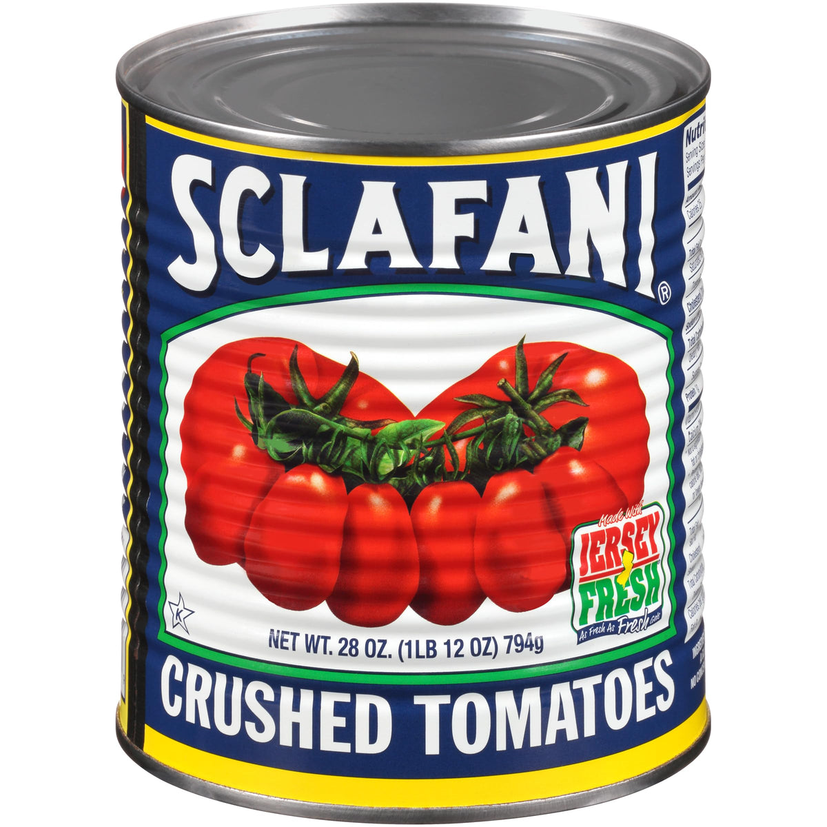 Sclafani Crushed Tomatoes, 28 oz (Pack of 12) | Fresh Vine-Ripened Flavor