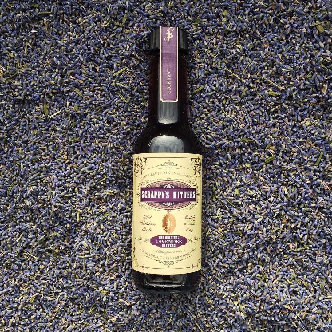 Scrappy's Lavender Bitters – 5 oz (Pack of 2) | Organic Herbs & Zests | USA Made