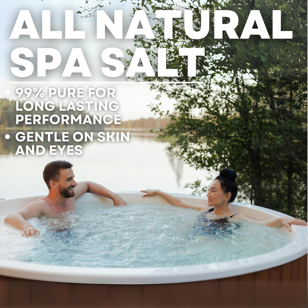 Sea Salt Superstore Hot Tub Spa Salt for Water Systems & Chlorine Generators – 10 Lbs / 500 Gallons