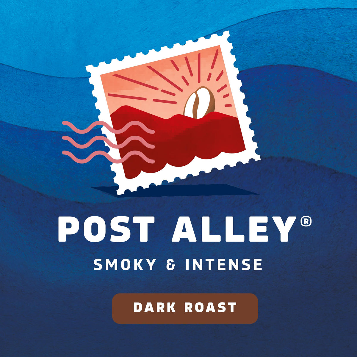 Seattle's Best Coffee Post Alley Dark Roast Ground Coffee – 100% Arabica, 6 x 20 oz