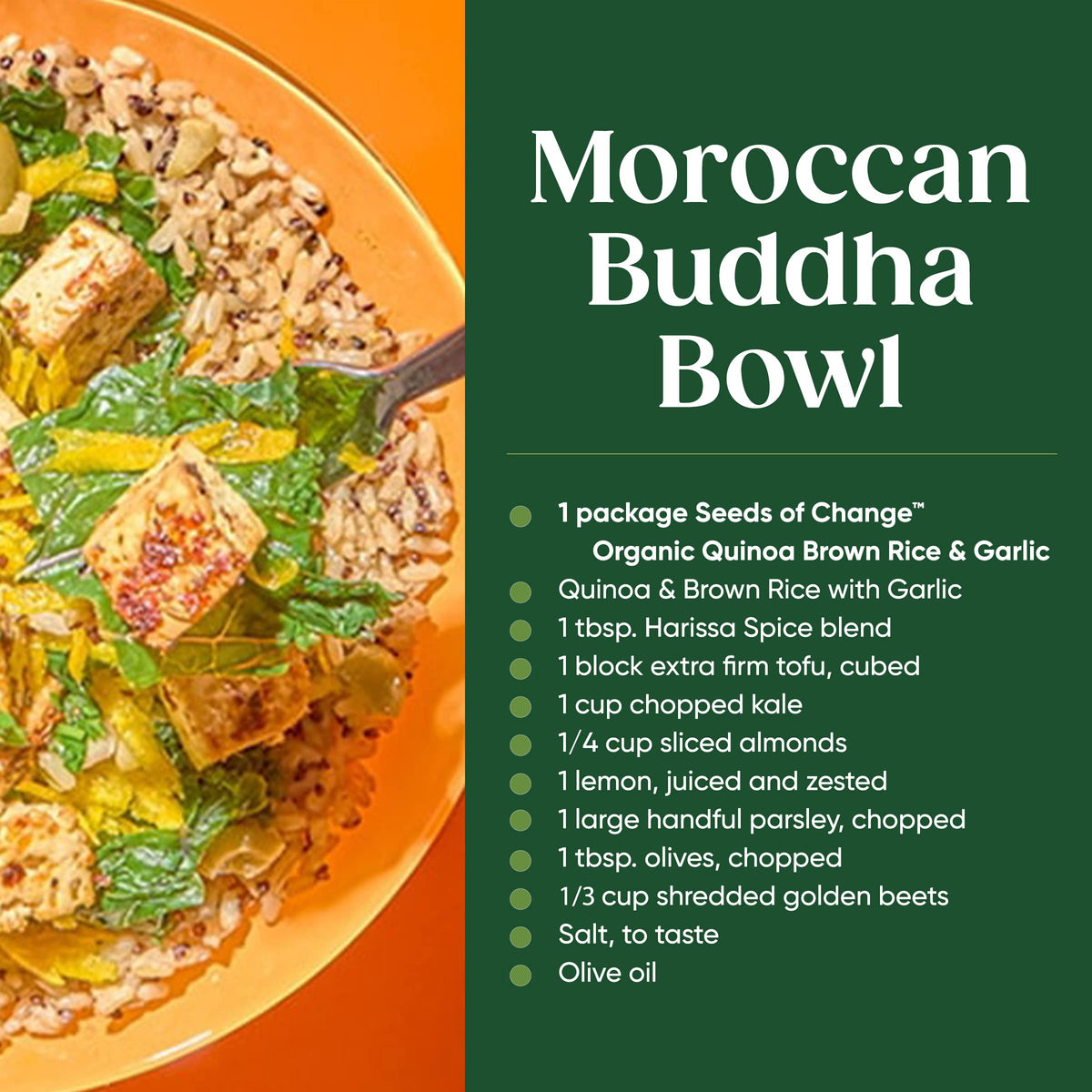 SEEDS OF CHANGE Organic Quinoa & Brown Rice with Garlic – 8.5 oz, Pack of 12