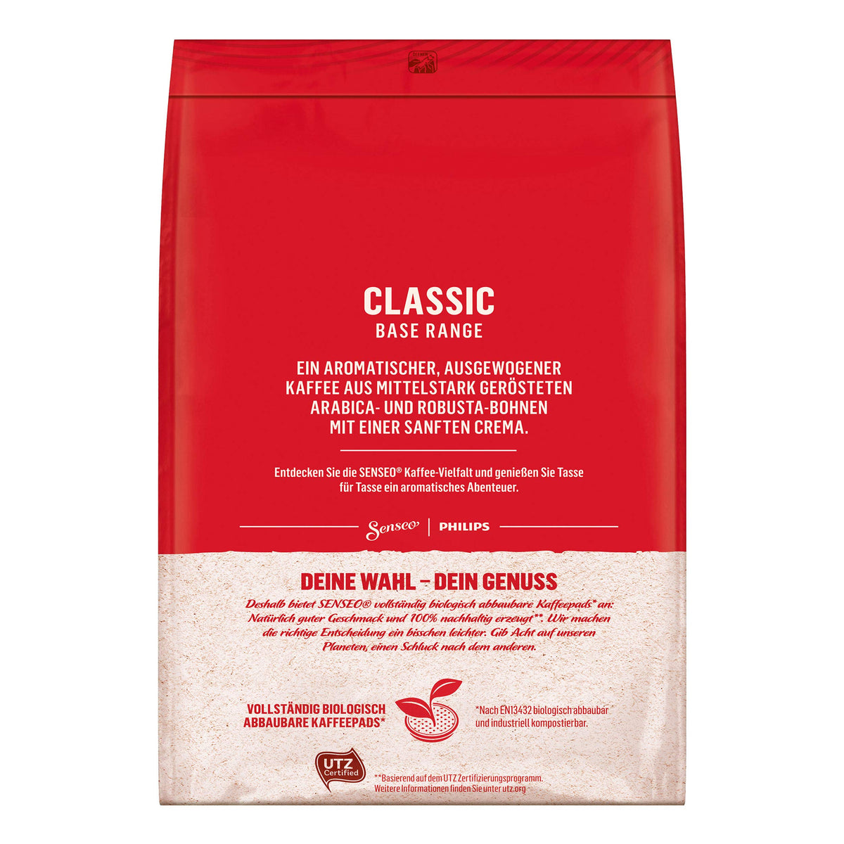 Senseo Classic Coffee Pods – 48 Count, Medium Roast | Smooth Flavor & Rich Crema | Compatible with Senseo & PeleCom