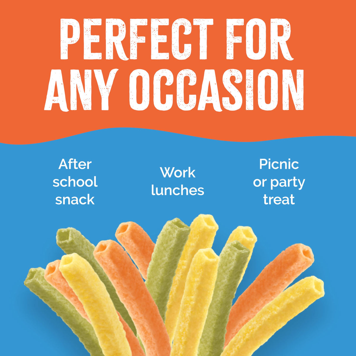 Sensible Portions Veggie Straws Sea Salt Flavor – Gluten-Free, 7 oz Bag, 12-Pack