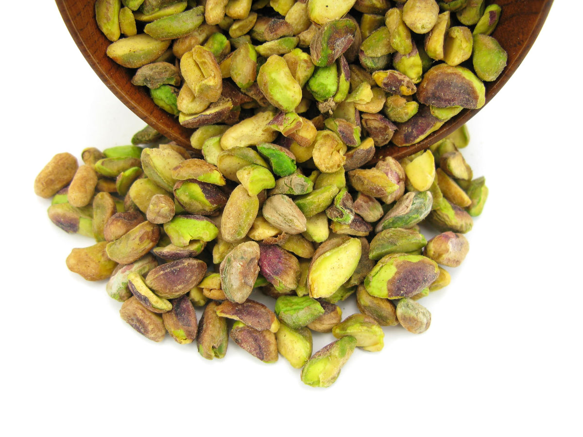 Setton Farms Shelled Pistachio Kernels – Dry Roasted No Salt, 20 oz