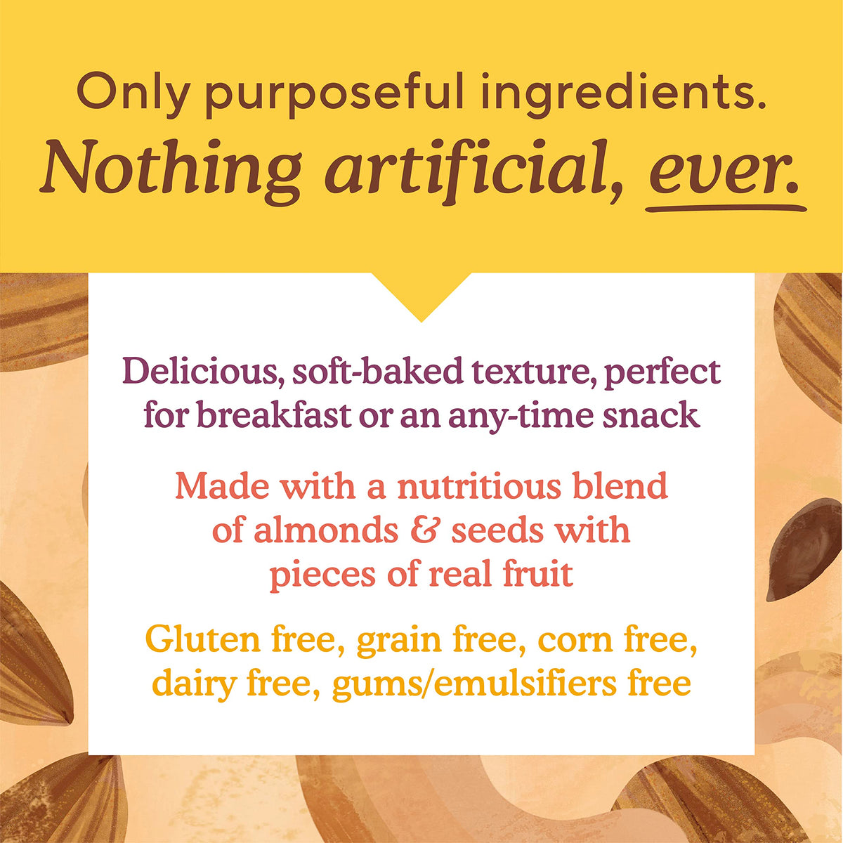 Simple Mills Almond Flour Snack Bars – Nutty Banana Bread, Gluten Free, Paleo Friendly (Pack of 6)