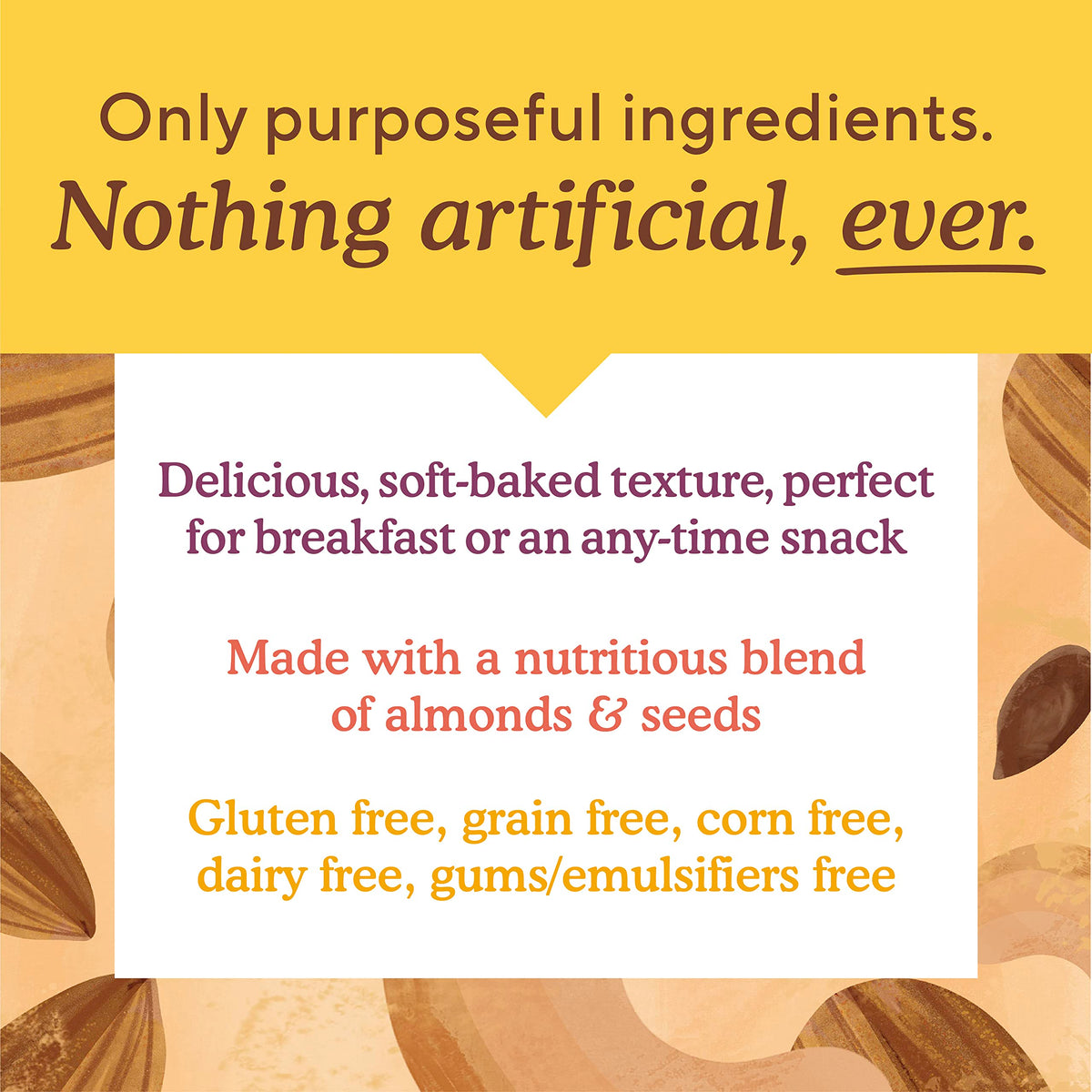 Simple Mills Almond Flour Snack Bars – Peanut Butter Chocolate, 6 oz, 6 Count | Gluten Free & Plant-Based