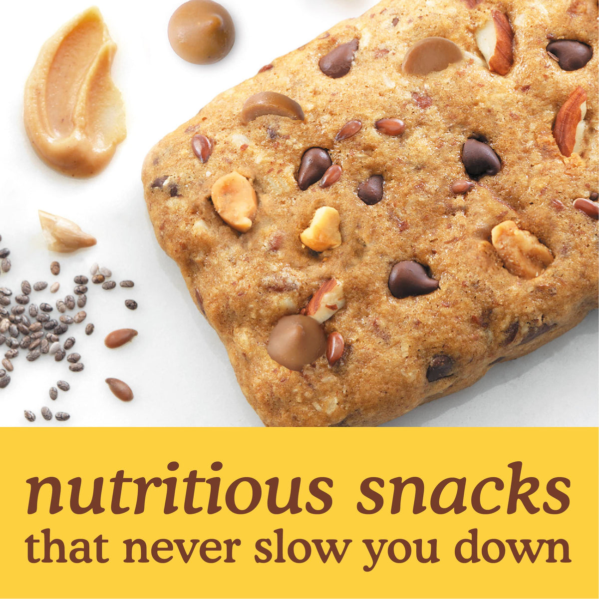 Simple Mills Almond Flour Snack Bars – Peanut Butter Chocolate, 6 oz, 6 Count | Gluten Free & Plant-Based