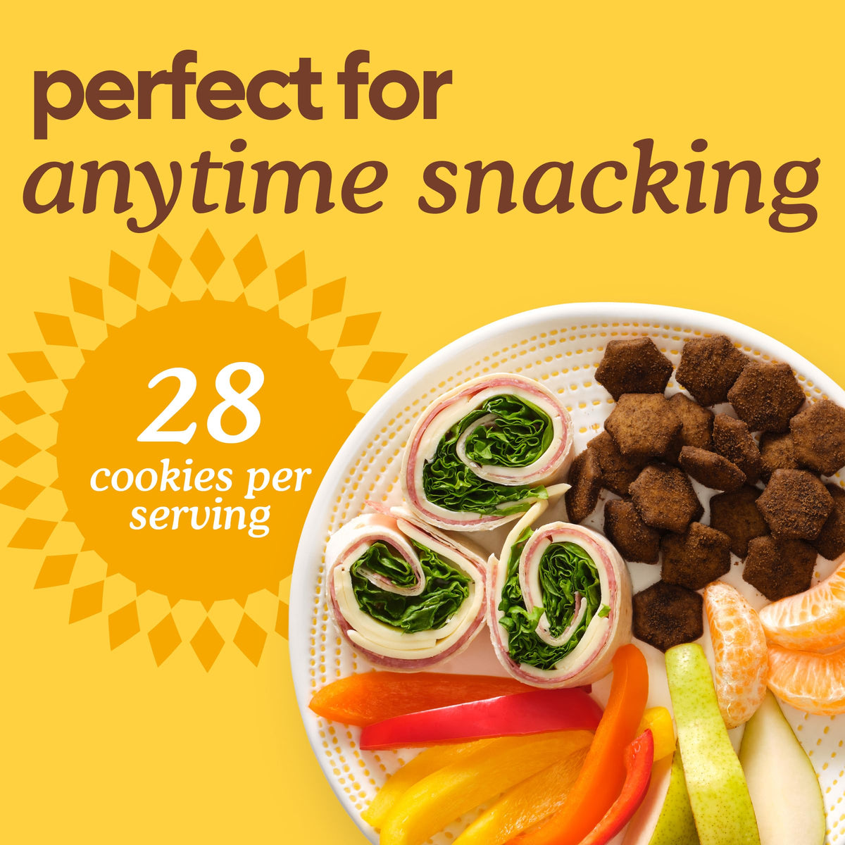 Simple Mills Sweet Mmms Cocoa Blast Bite-Sized Gluten Free Cookies – Pack of 6