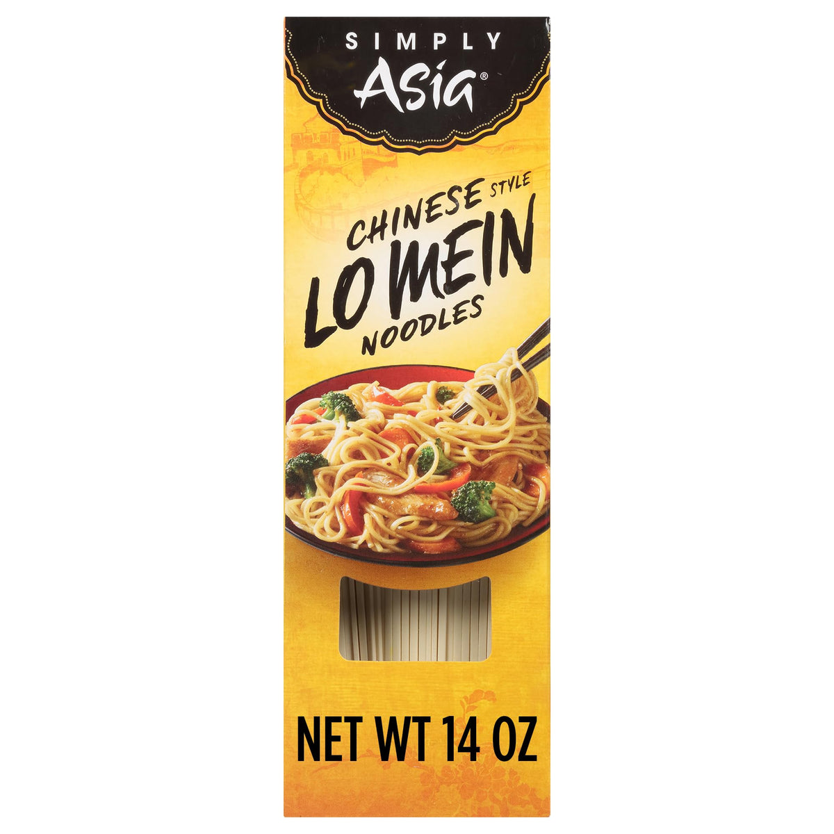 Simply Asia Lo Mein Noodles Chinese Style No MSG, 14 oz | Stir-Fries, Soups & Cold Noodle Salads