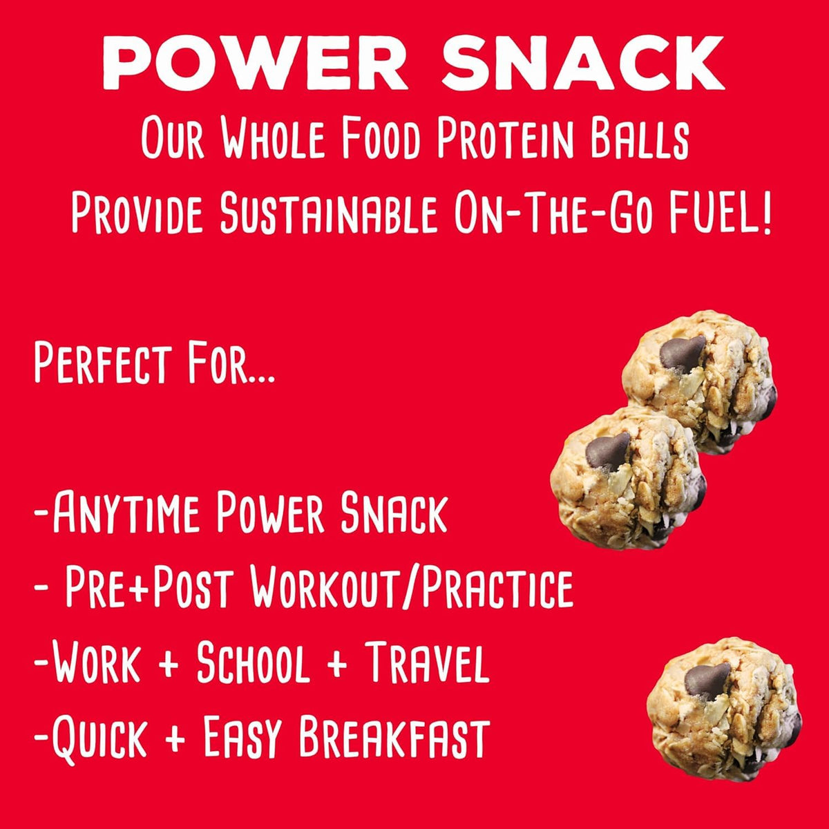 simplyFUEL Whole-Food Protein Balls Variety Pack (Best Sellers) – 8 g Protein, Gluten-Free, 2 x 9.6 oz