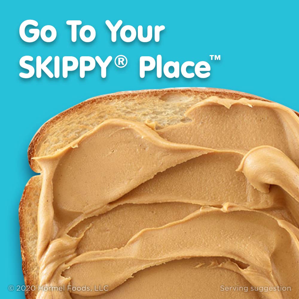 SKIPPY Creamy Peanut Butter Squeeze Packs — 64-Count, 1.15 oz Each