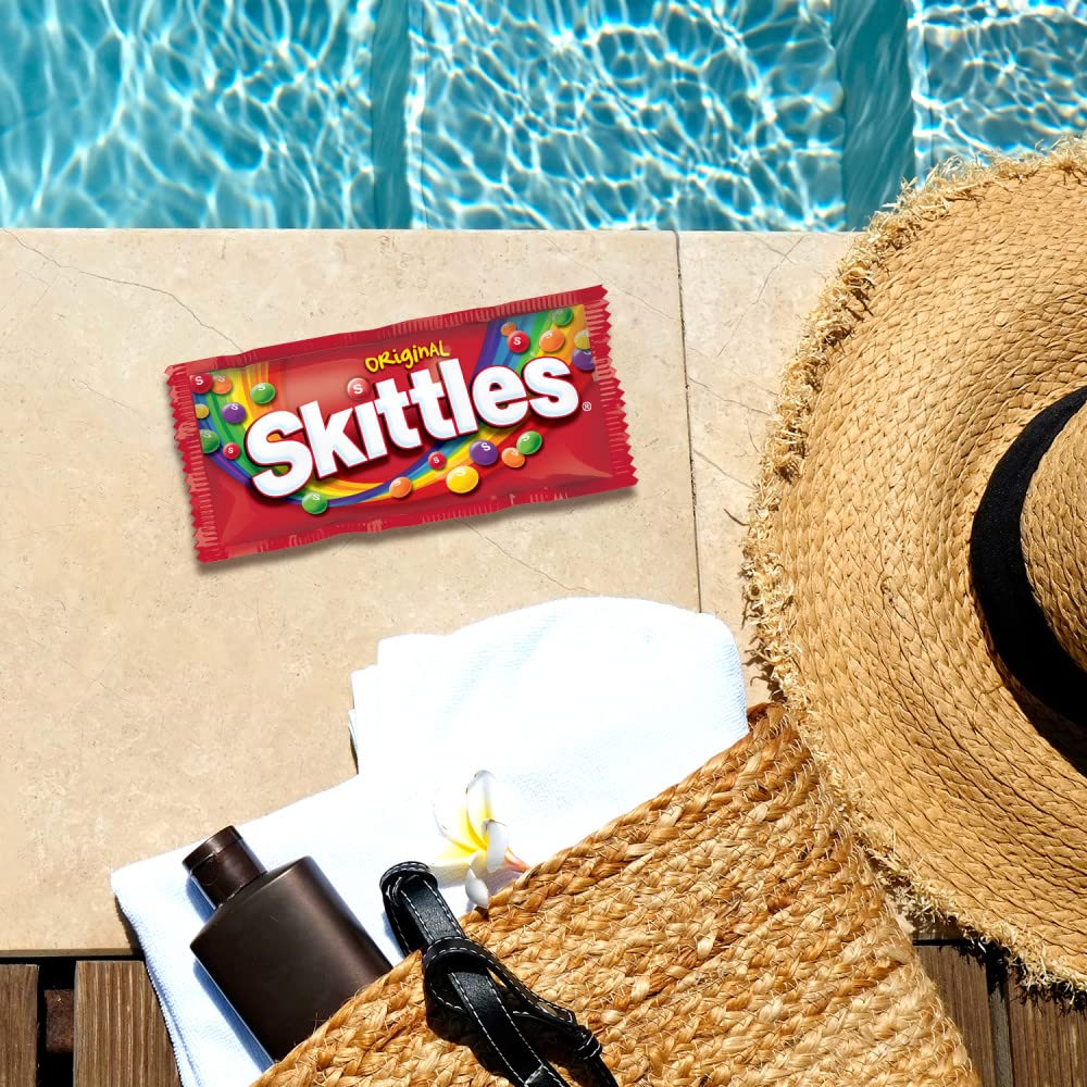 SKITTLES Original Chewy Candy – 36-Pack Bulk Box (2.17 oz each)