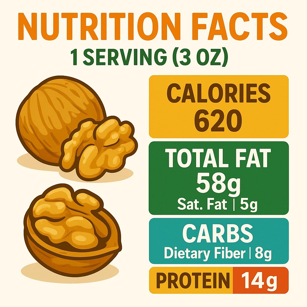 Sky Ecommerce Crazy Nuts | California Grown Walnuts In Shell, 5lb