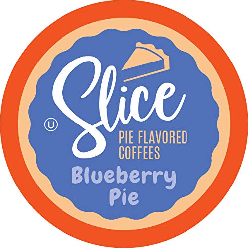 Slice Coffee Flavored Coffee Variety Pack for Keurig K-Cup Brewers 40 Count Pie Flavors