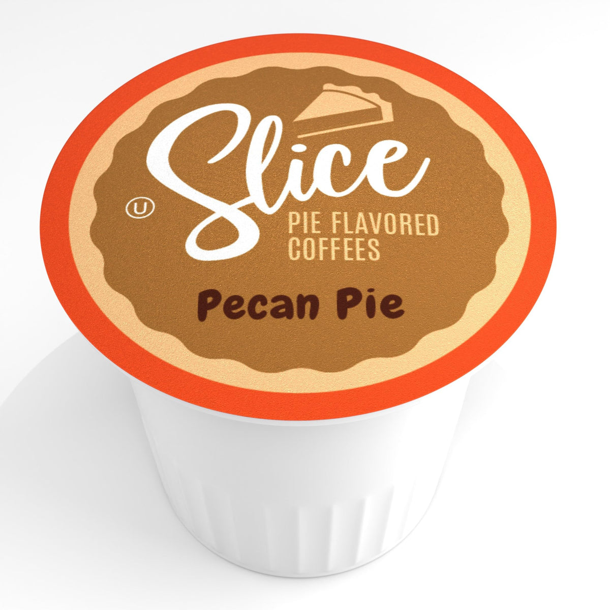Slice Coffee Pecan Pie Flavored Pods — 40 Count, K-Cup Compatible