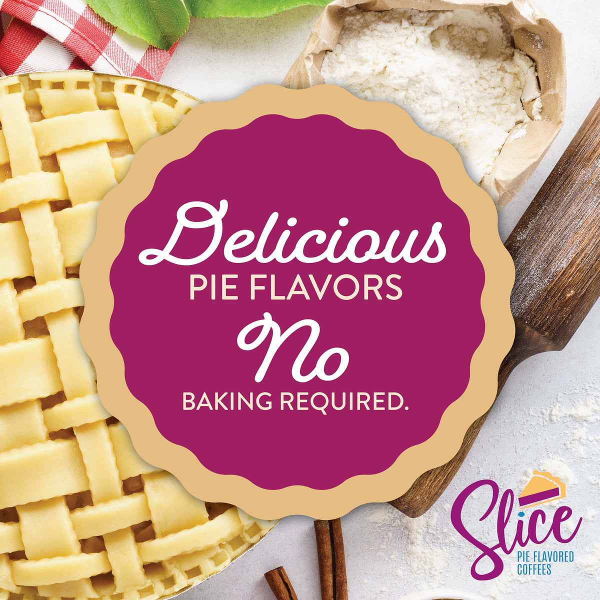 Slice Coffee Blackberry Pie Flavored K-Cup Pods – 40 Count for Keurig