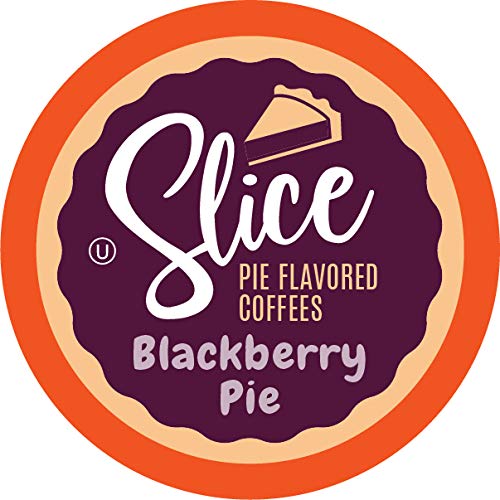 Slice Coffee Flavored Coffee Variety Pack for Keurig K-Cup Brewers 40 Count Pie Flavors