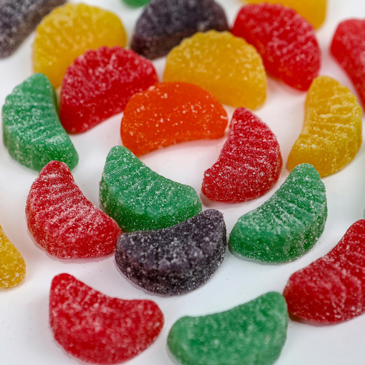 Smarty Stop Assorted Slice Wedges Candy (5 LB) – Soft Fruit Gummies, Bulk Snack