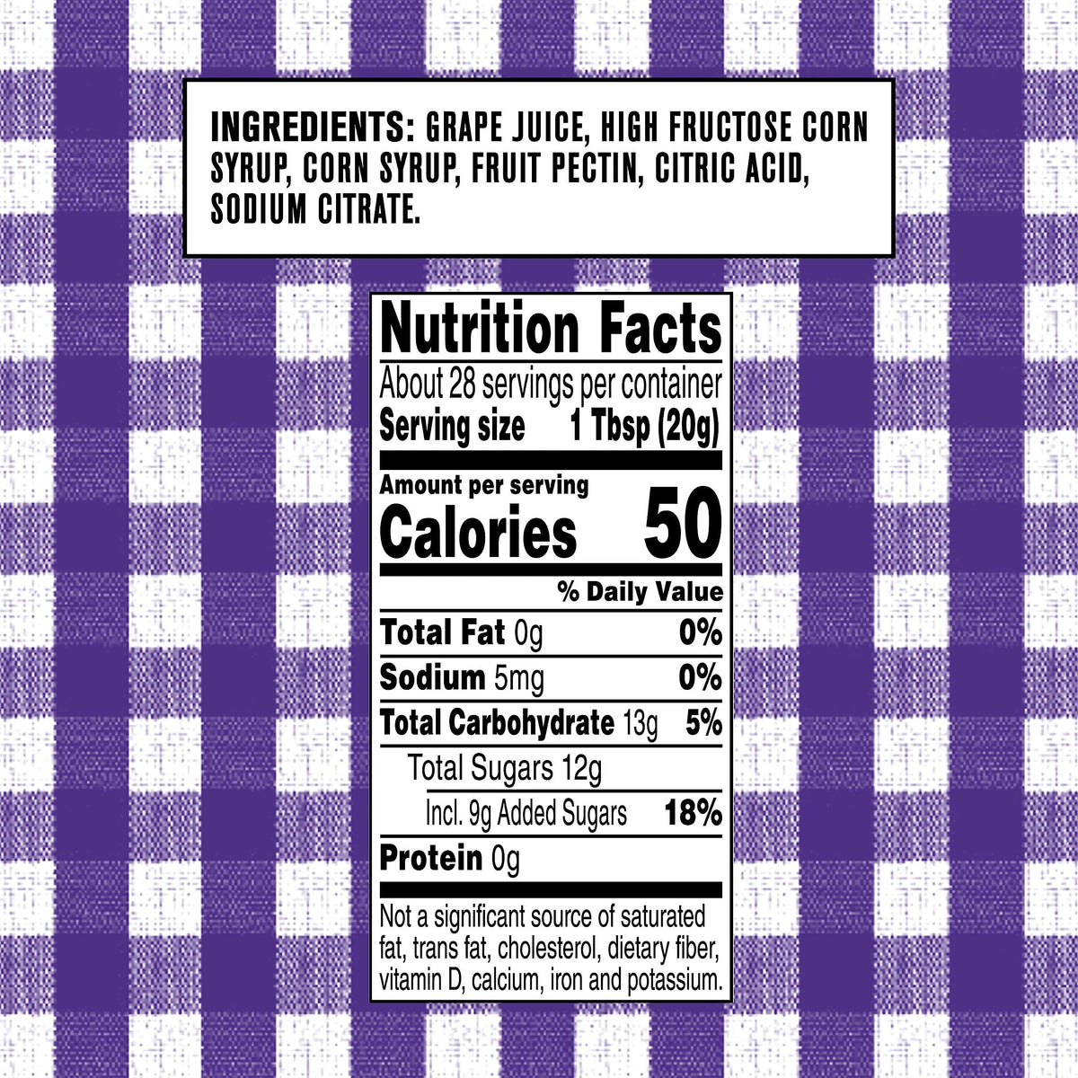 Smucker's Grape Squeezable Jelly, 20 oz — Pack of 12 | Easy-To-Squeeze Bottle, Kosher