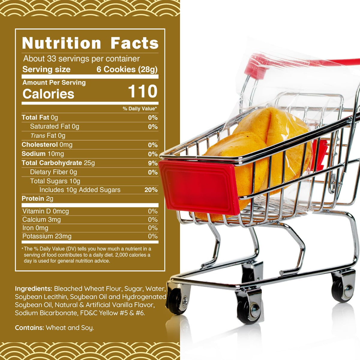 Snackathon Fortune Cookies – Vanilla, 200-Count Bulk Pack, Individually Wrapped, USA Made