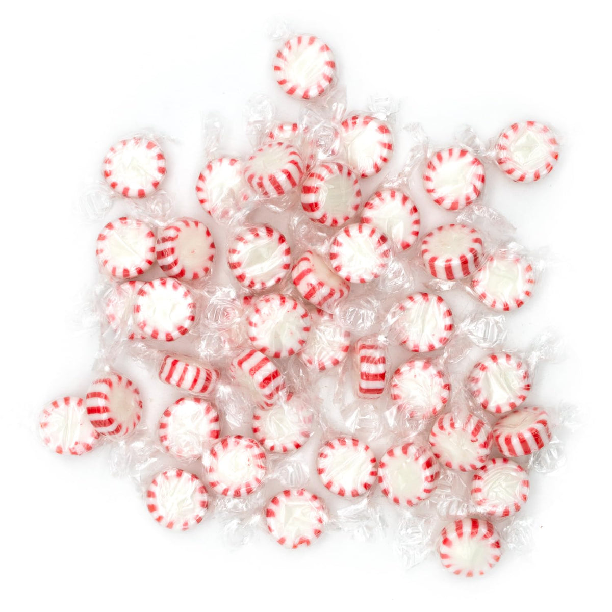 Snackathon Starlight Candy – Peppermint, 6 lb Bulk (96 oz), 540+ Individually Wrapped Pieces
