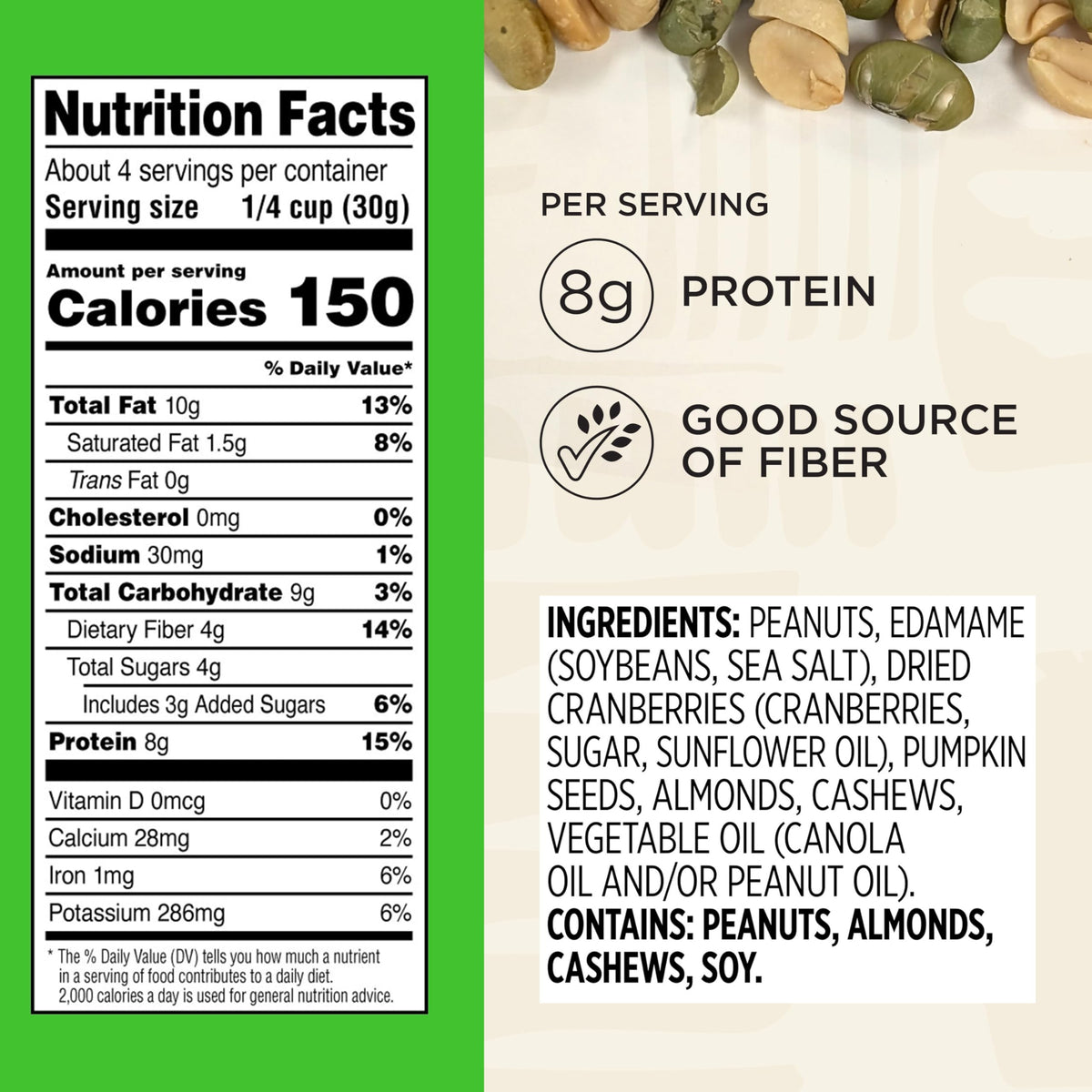 Snak Club Protein Power Snack Mix – 6 Pack, 4.2 oz Pouches | Gluten-Free & Kosher