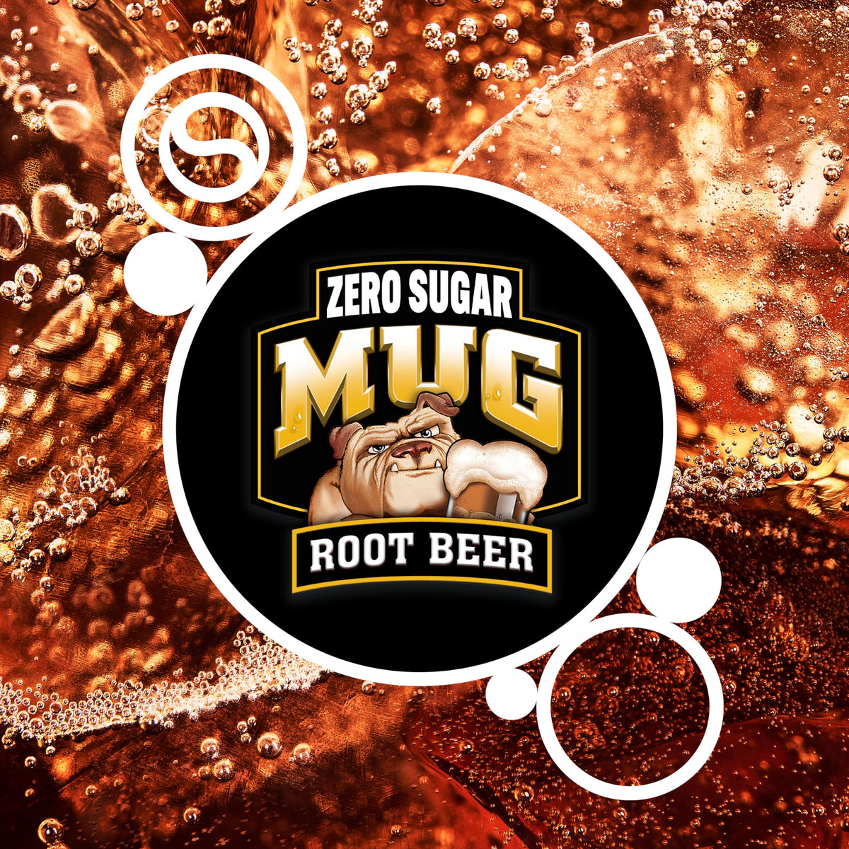Sodastream Mug Root Beer Zero Drink Mix (4x440ml) – Zero Calorie, Sugar-Free Home Soda