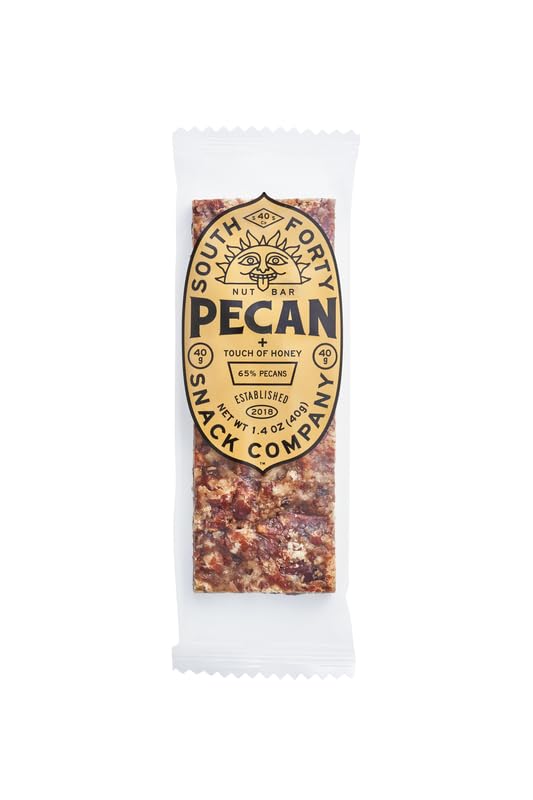 South Forty Snacks Pecan Nut Bar – 12 Count, 1.4 oz