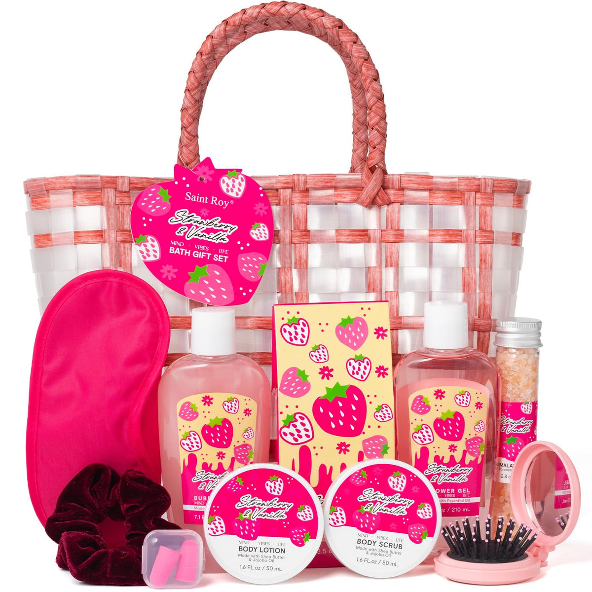 Spa kit Unique Gifts for Women, Sweet Spa Bath & Body Gift Set, Self-Care
