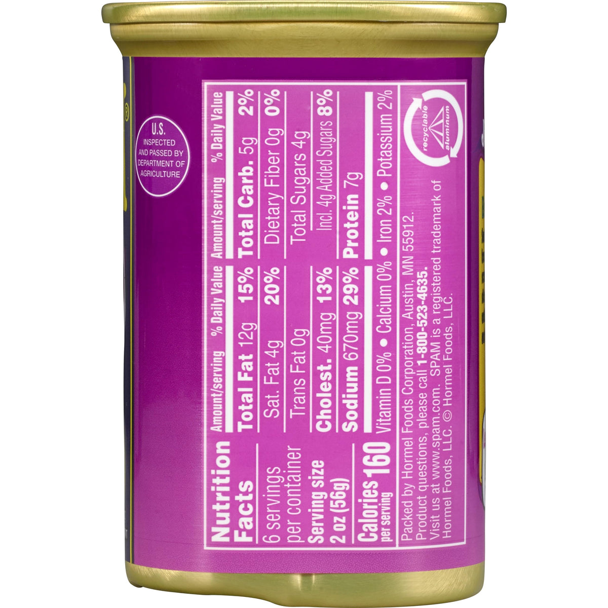 SPAM Teriyaki: 12 oz Cans (Pack of 12) | Fully Cooked, Shelf-Stable Luncheon Meat