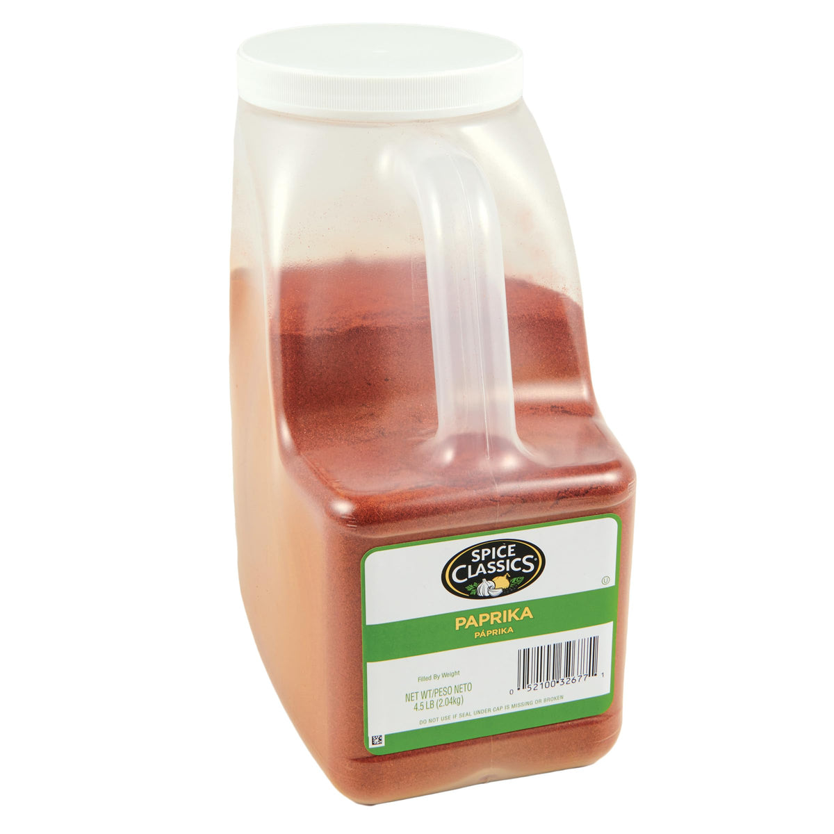 Spice Classics Paprika – 4.5 lb Bulk Paprika Powder for Chefs | Garnish & Flavor Eggs, Soups & More