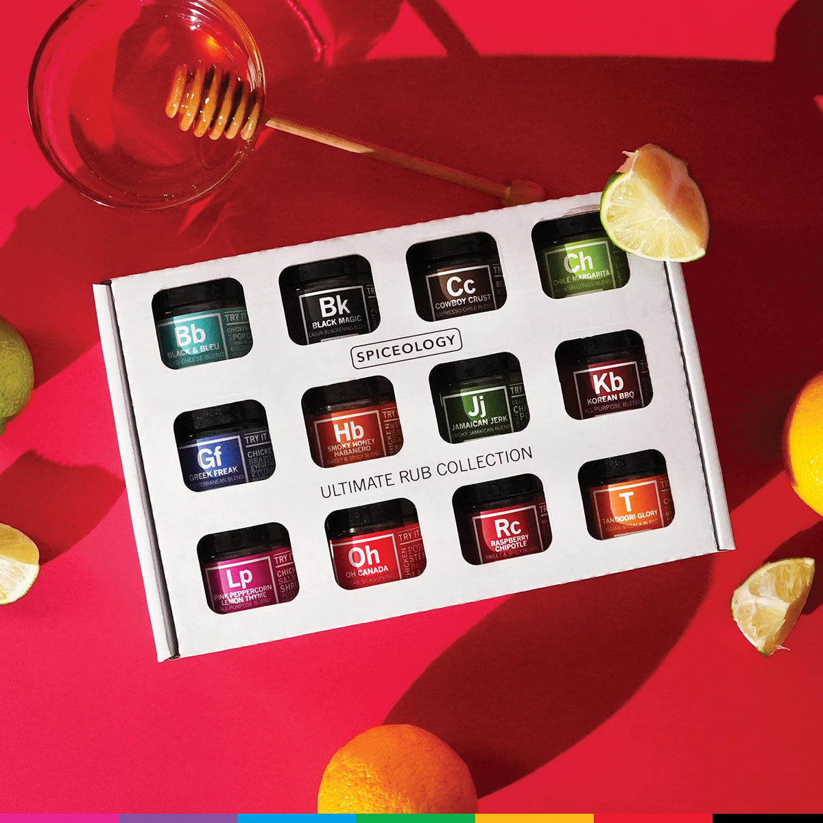 Spiceology – Ultimate Rub Collection: 12 Gourmet Spices & Seasonings Set for Grilling, BBQ & Cooking