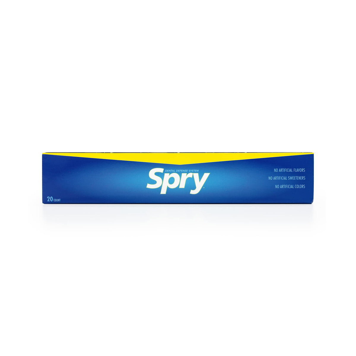 Spry Fresh Natural Xylitol Gum – Peppermint, Aspartame-Free, Sugar-Free, Pack of 20