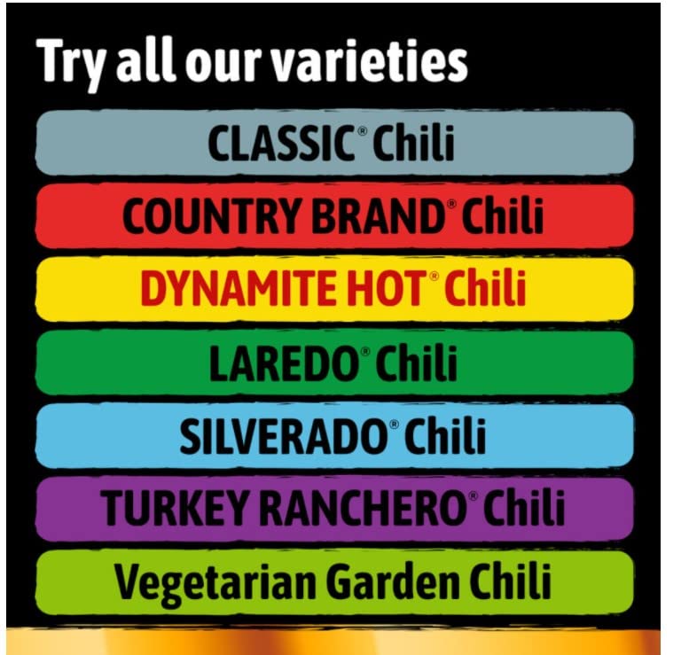 STAGG CLASSIC Chili No Beans – 12-Pack, 15 oz