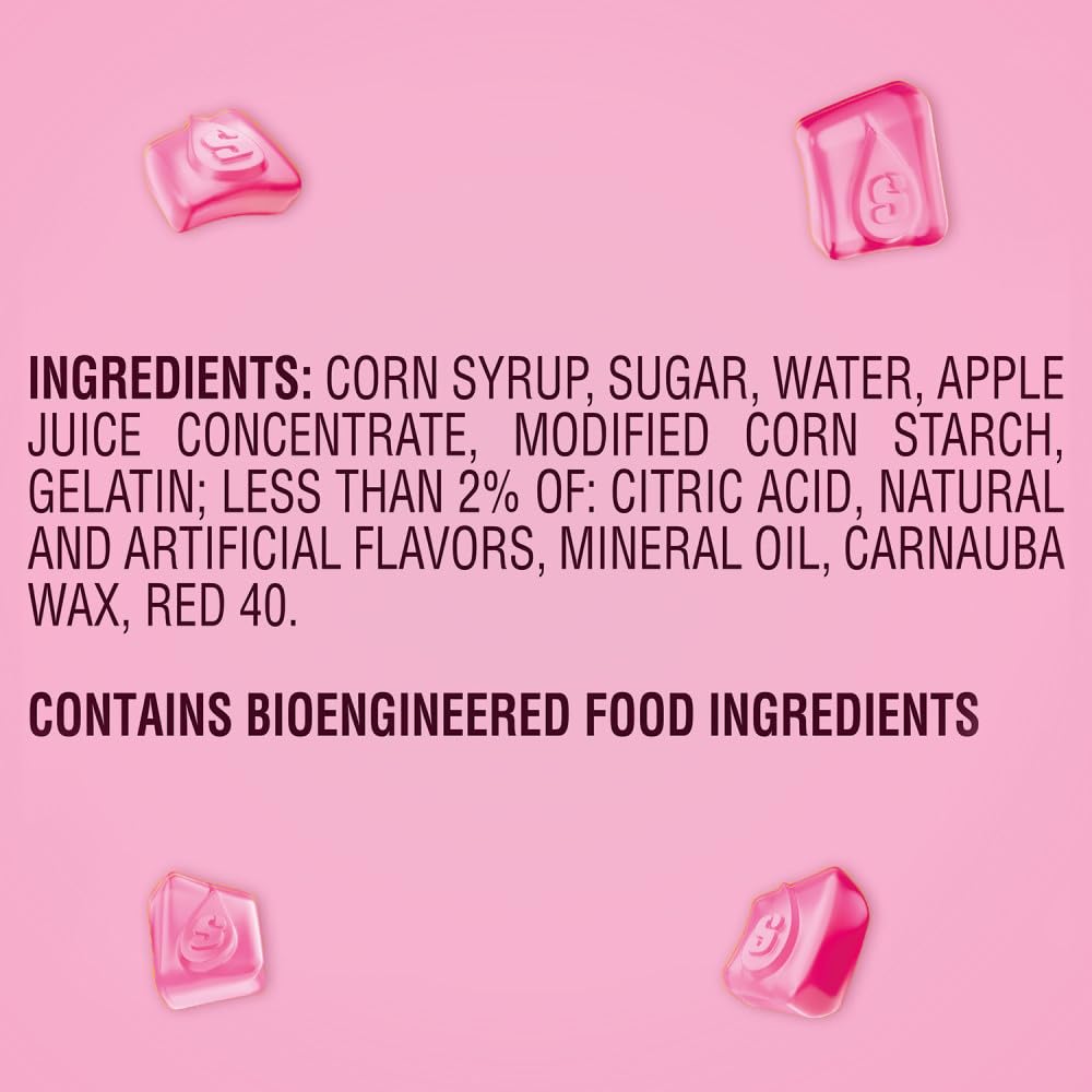 STARBURST All Pink Gummies – 5 oz Bags (12-Pack Bulk) | Strawberry Flavor, Individually Wrapped
