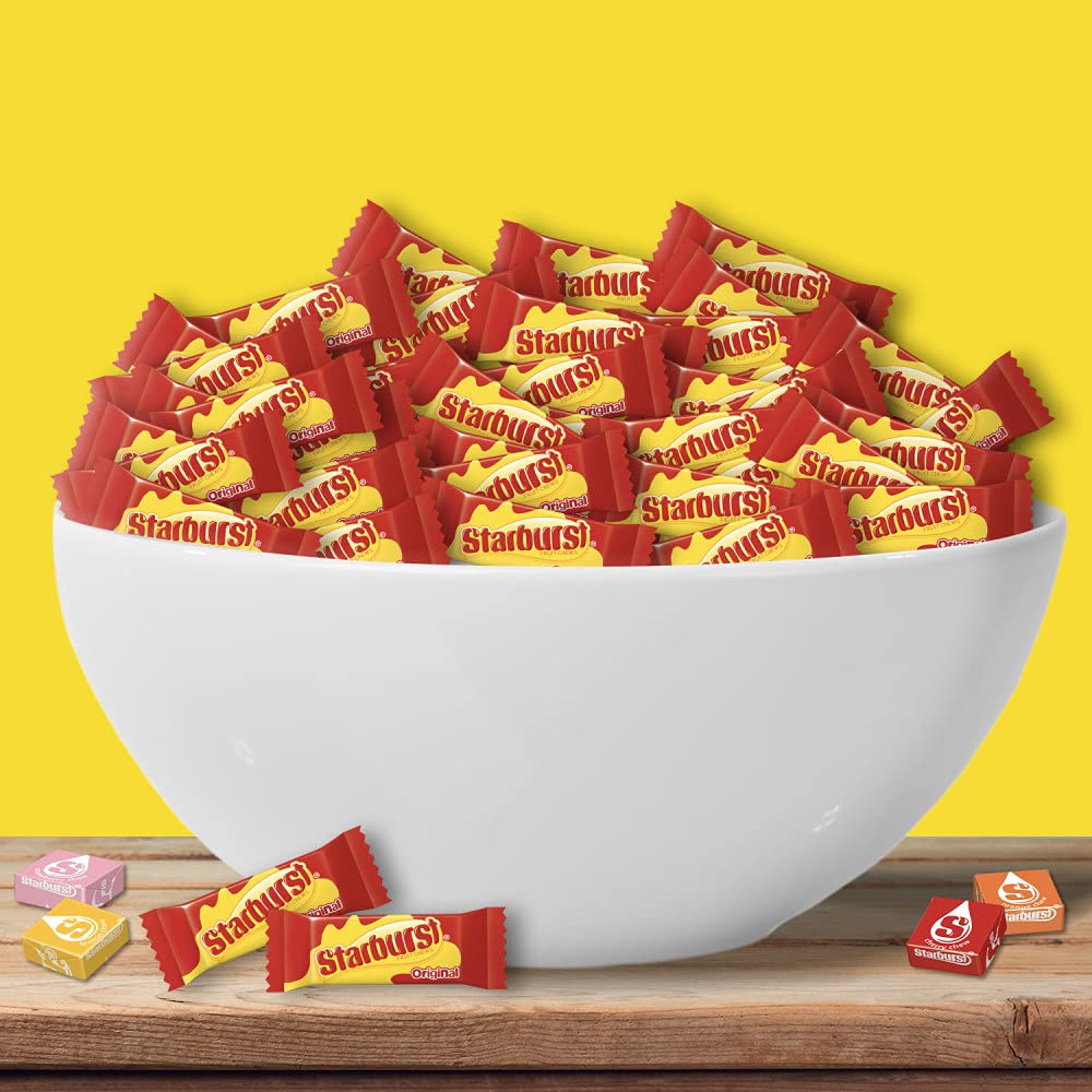 STARBURST Original Fun Size Chewy Candy Bulk Box – 4 lb | Party Favors & Treats
